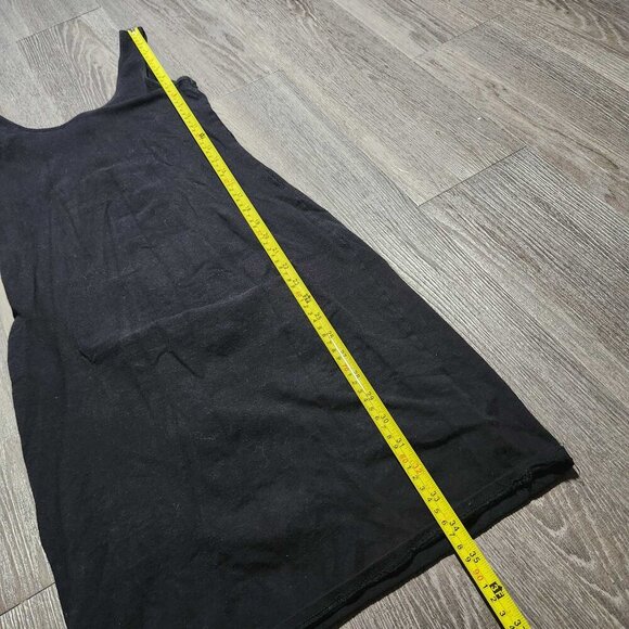 Vintage soft & stretchy black classic bodycon dress - Picture 12 of 13